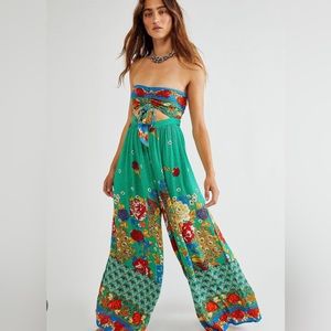 Free People Bird of Paradise Jumpsuit